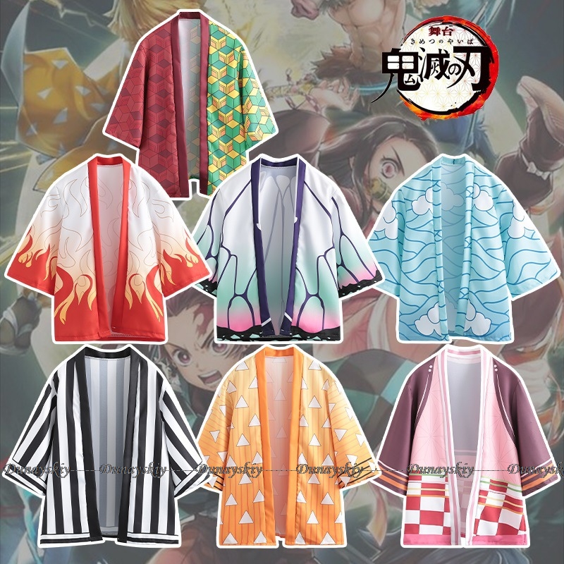 Demon Slayer Haori - Cape de Costume de Cosplay Anime