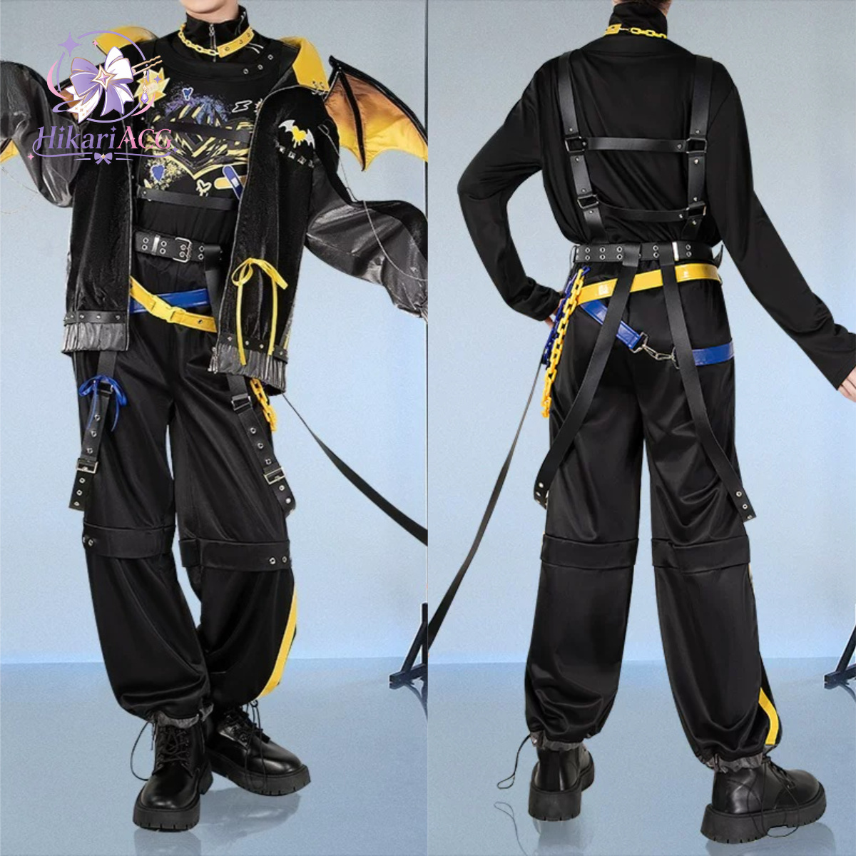 Anime Cosplay Male - Tenue de jeu d'anime Vtuber Fura