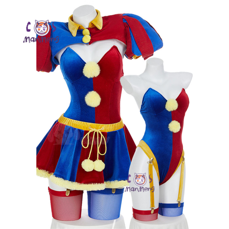Anime Cosplay Male - Anime incroyable joker fille numérique cirque
