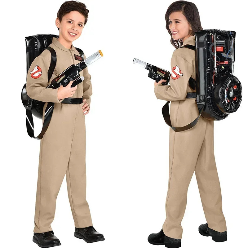 Kids Cosplay Anime - Halloween enfants père Ghostbusters Costume thème