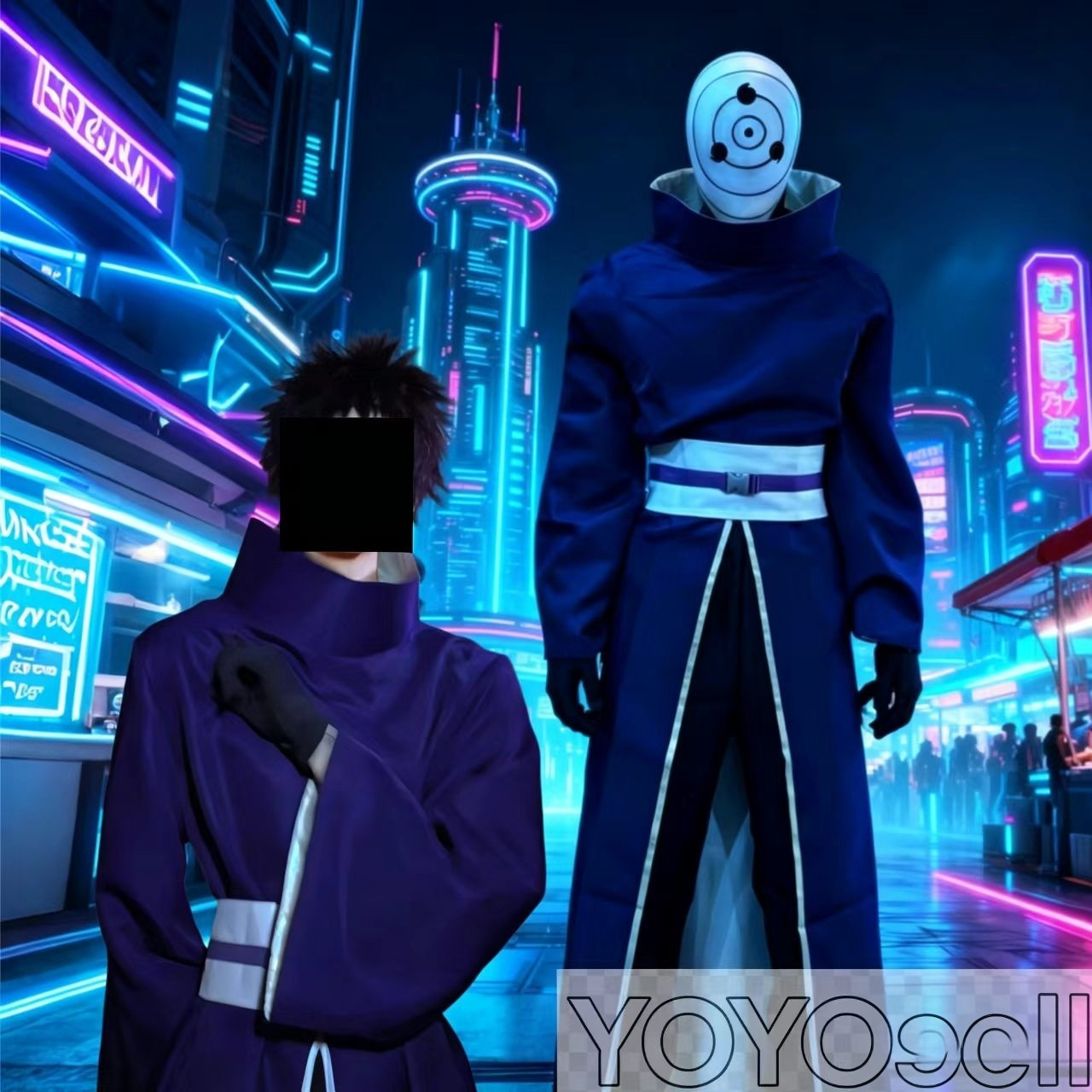 Anime Cosplay Obito - Costume de cosplay Obito Uchiha, robe