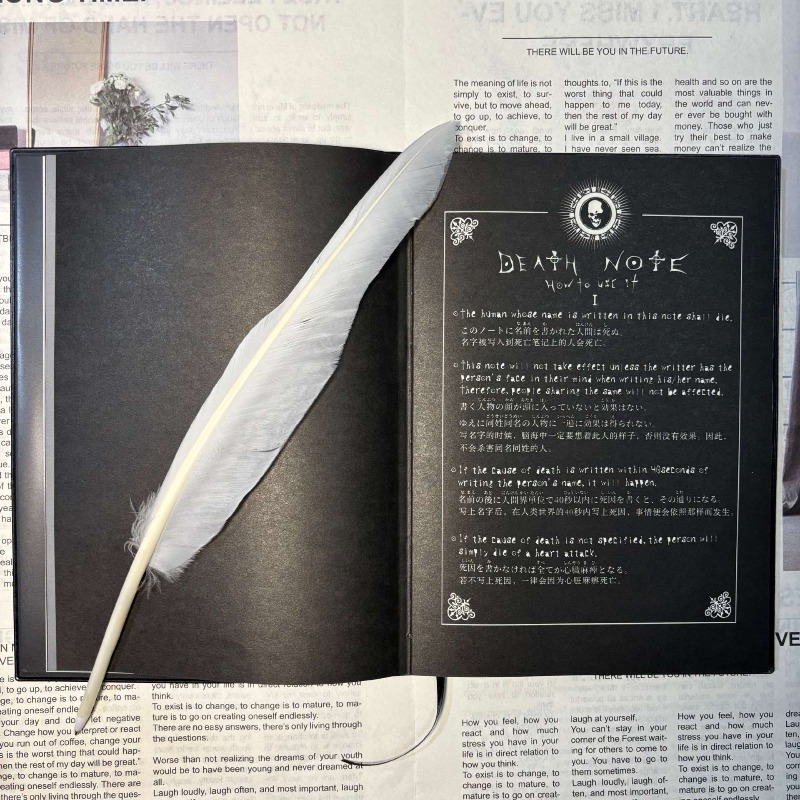 Death Note Replica - Nouveau carnet de collection Death Note,
