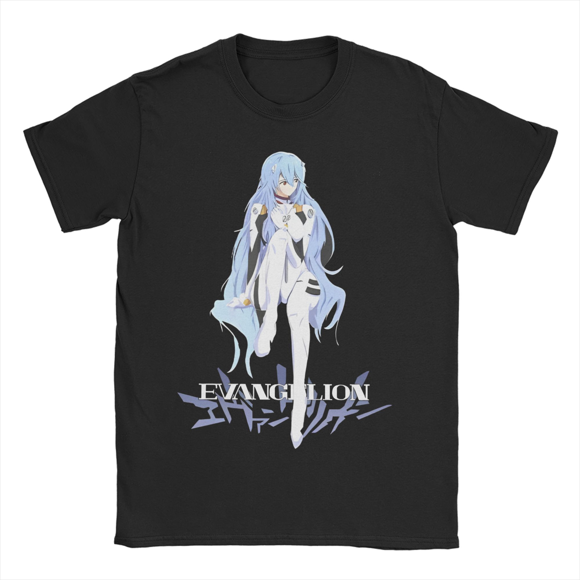 Anime Cosplay Idea - T-shirt EVA Rei Ayanami pour hommes