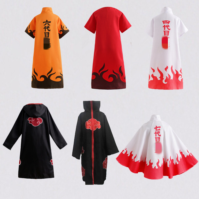 Anime Cosplay Obito - Costume de Cosplay Anime Hokage Uzumaki