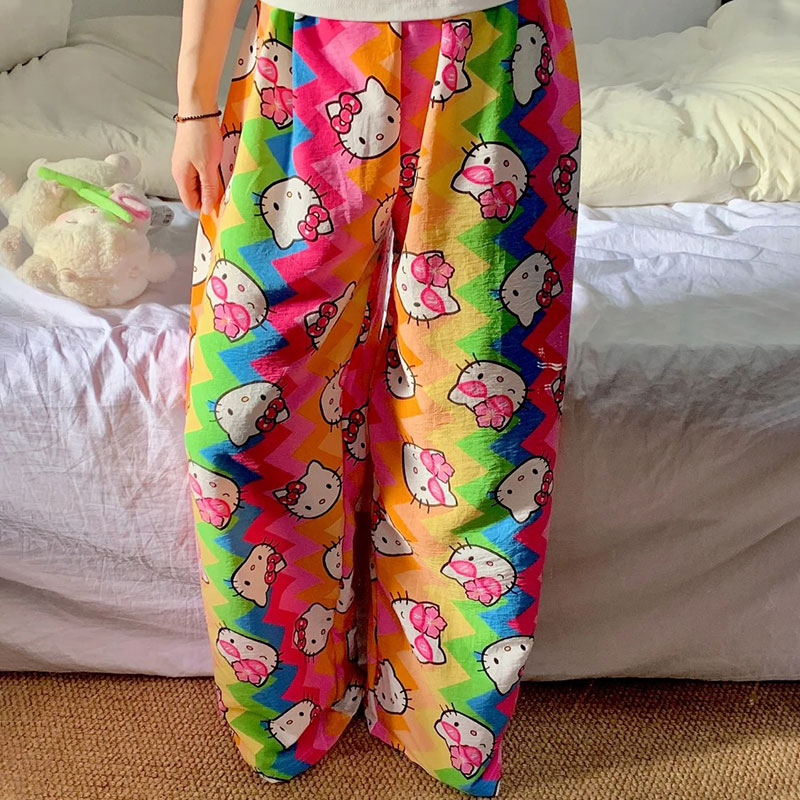 Anime & Cosplay Expo Acx 2025 - Pantalon de pyjama décontracté ample pour
