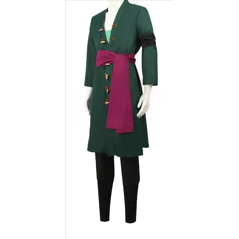 Anime Cosplay One Piece - Costume de cosplay Anime Roronoa, uniforme,