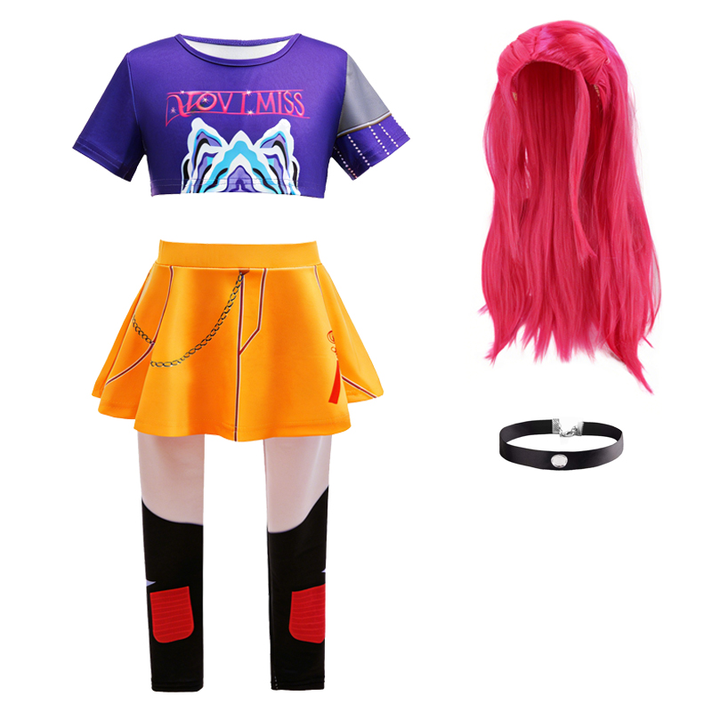 Anime Zoey Cosplay - Costume de fille 3PS, tendance coréenne,