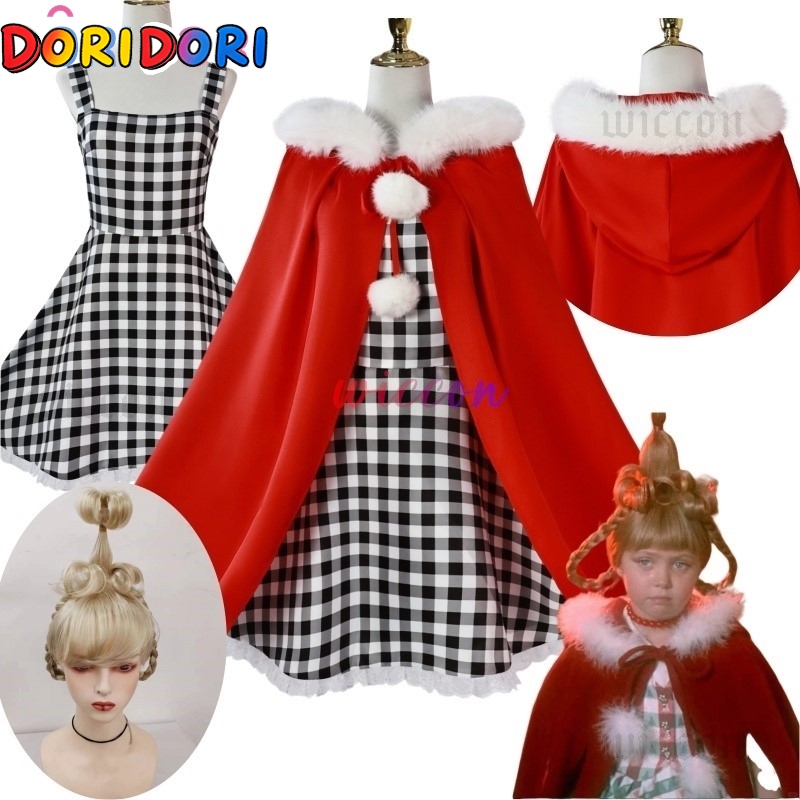 Kids Cosplay Anime - Costume de Cosplay Anime Cindy Lou,