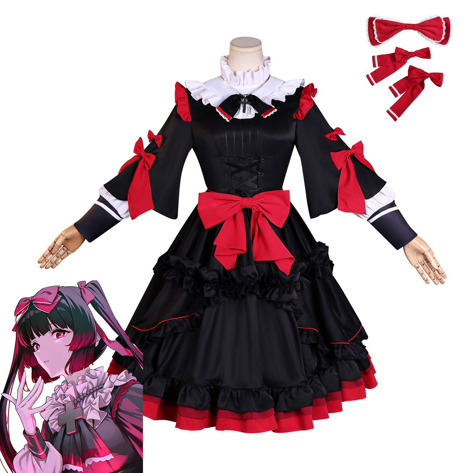 Anime Cosplay Show - Costume de cosplay complet Needy Overdose