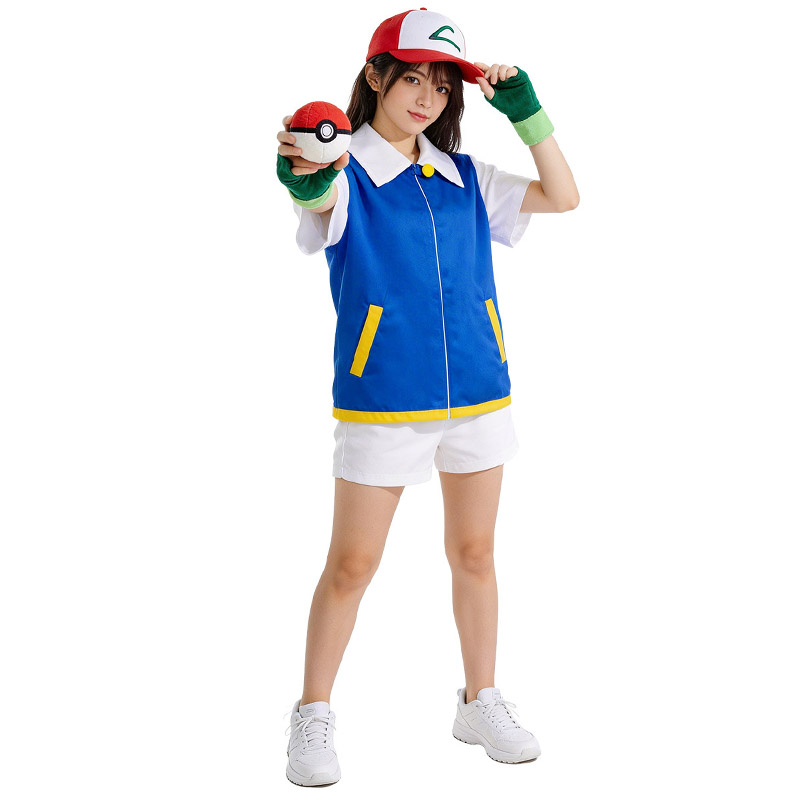 Costume de cosplay Ash Ketchum - Kids Cosplay Anime avis et prix
