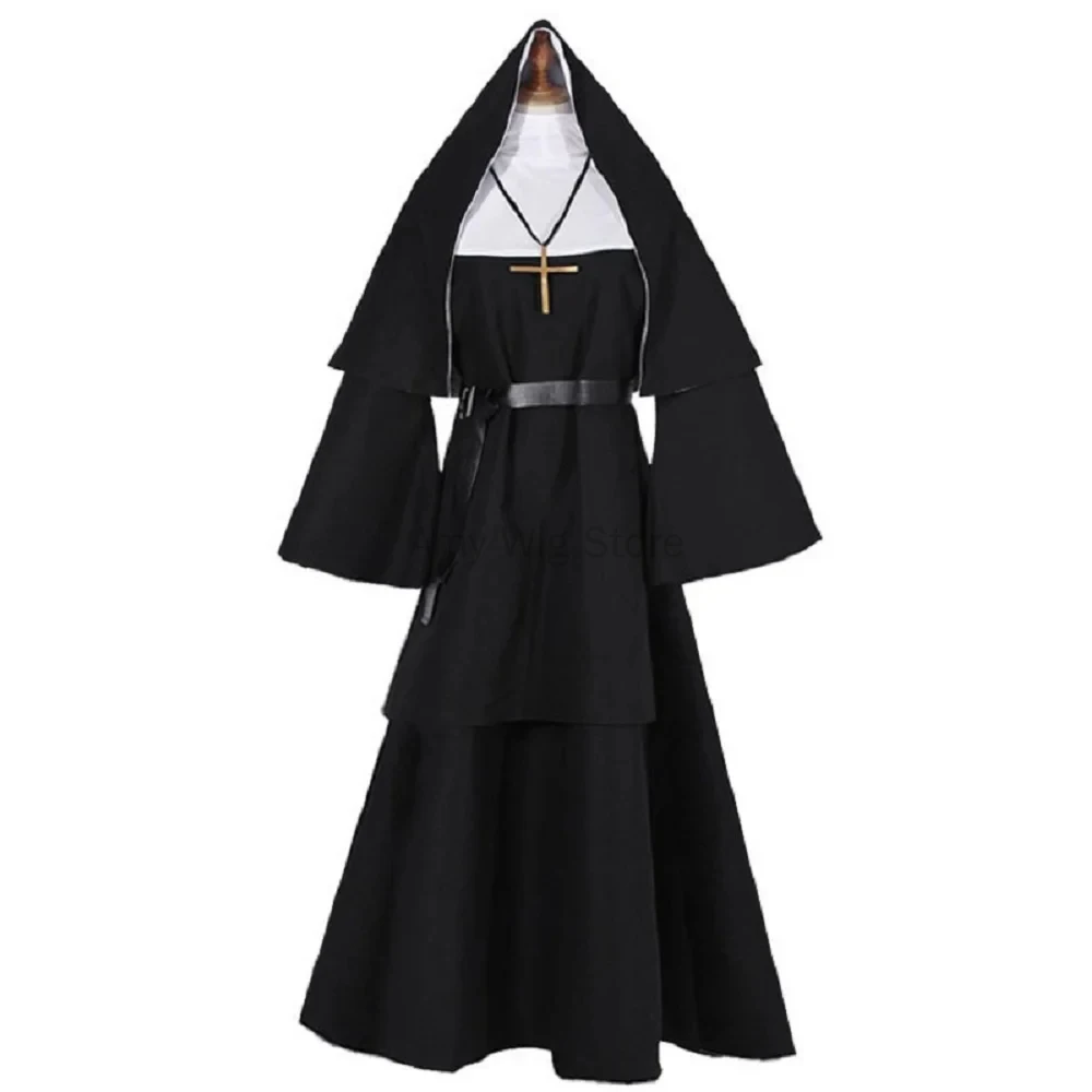 Costume pour femmes effrayant  - Anime Cosplay Nun avis et prix