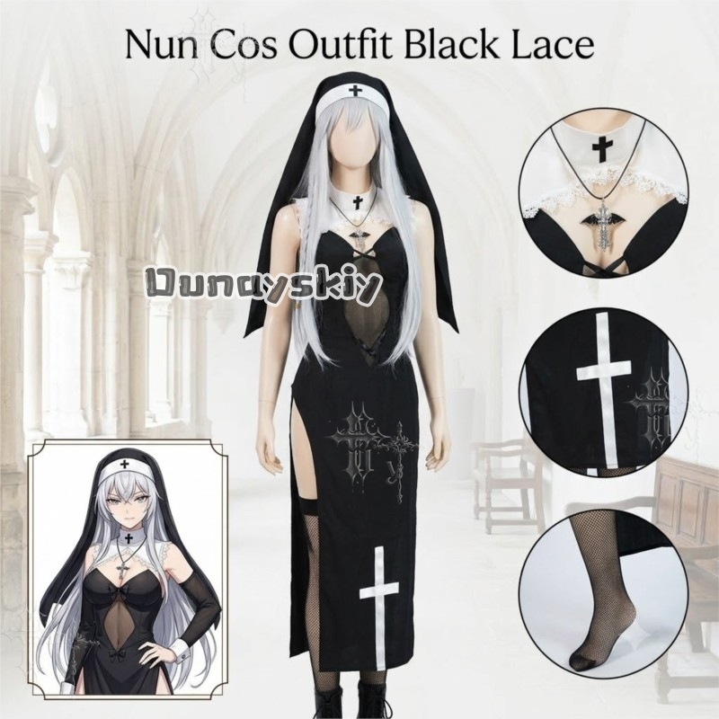 KS*06 Original Ensemble d'unif - Anime Cosplay Nun avis et prix