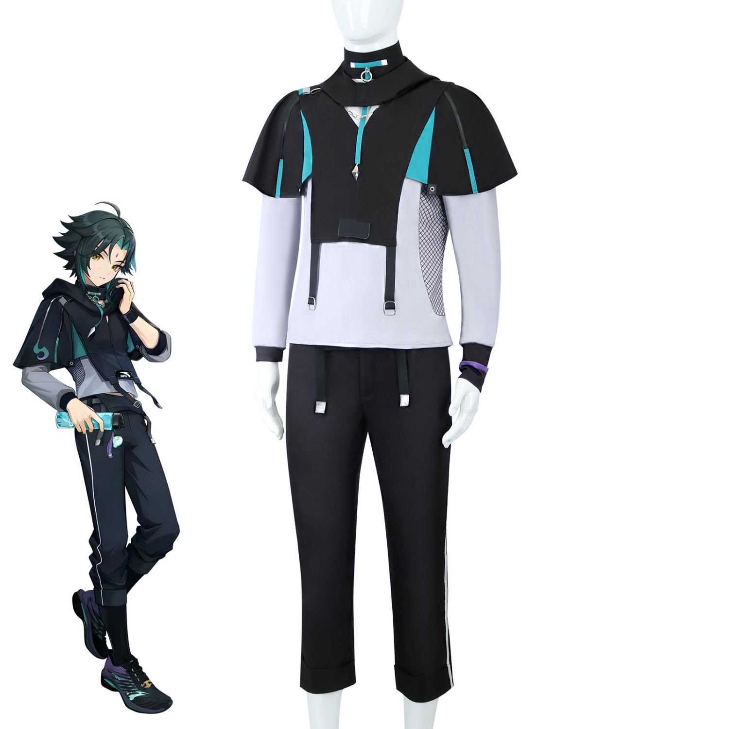 Costumes d'Halloween XIAO, vêt - Anime Cosplay Male avis et prix