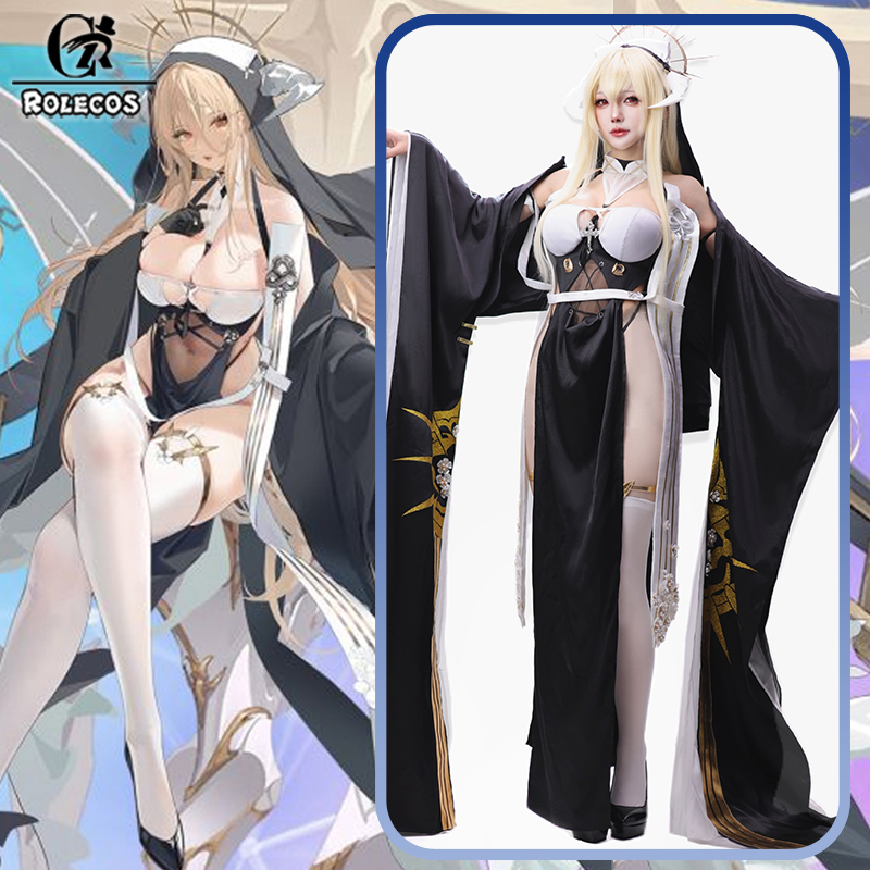 ROLECOS Game Azur Lane HMS Imp - Anime Cosplay Nun avis et prix