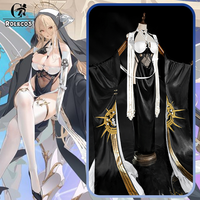 ROLECOS Game Azur Lane HMS Imp - Anime Cosplay Nun avis et prix