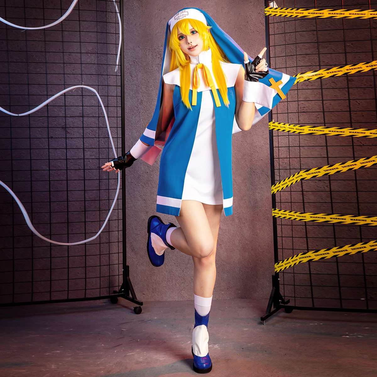 Guilty Gear ‌   Bridget ‌ ‌ ‌  - Anime Cosplay Nun avis et prix