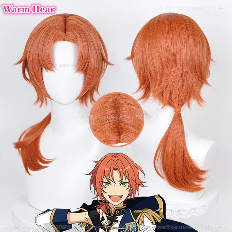 Anime ES Ensemble Star Tsukina - Anime Cosplay Orange Hair avis et prix