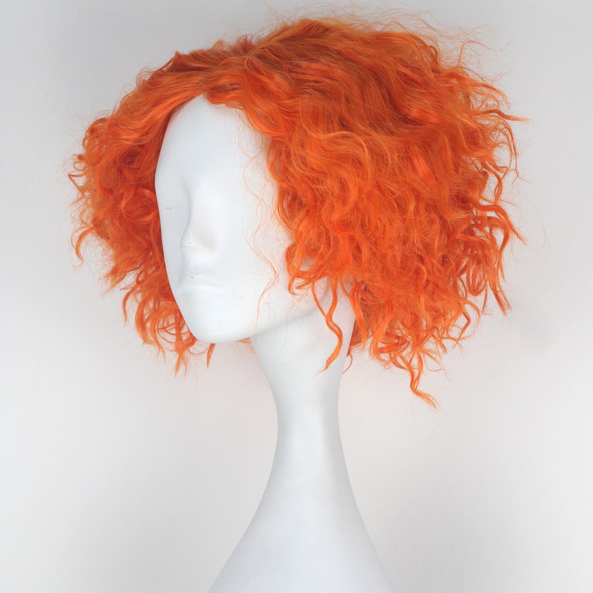 Perruques courtes bouclées ora - Anime Cosplay Orange Hair avis et prix
