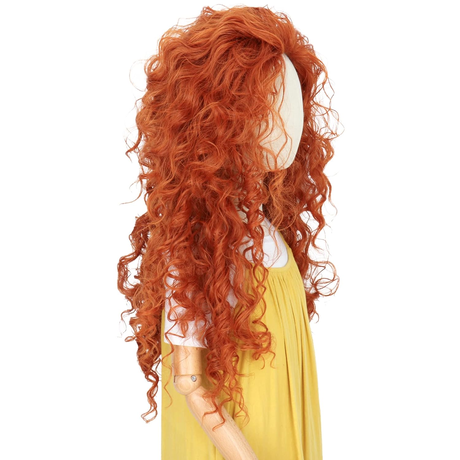 Perruques synthétiques longues - Anime Cosplay Orange Hair avis et prix