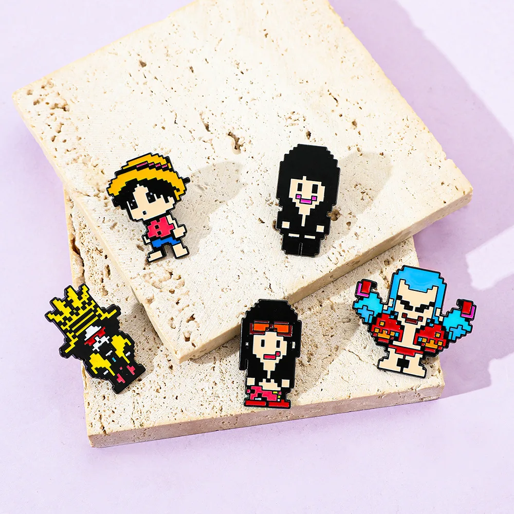 Lot de 5 Broches Créatives Sty - Anime Cosplay One Piece avis et prix