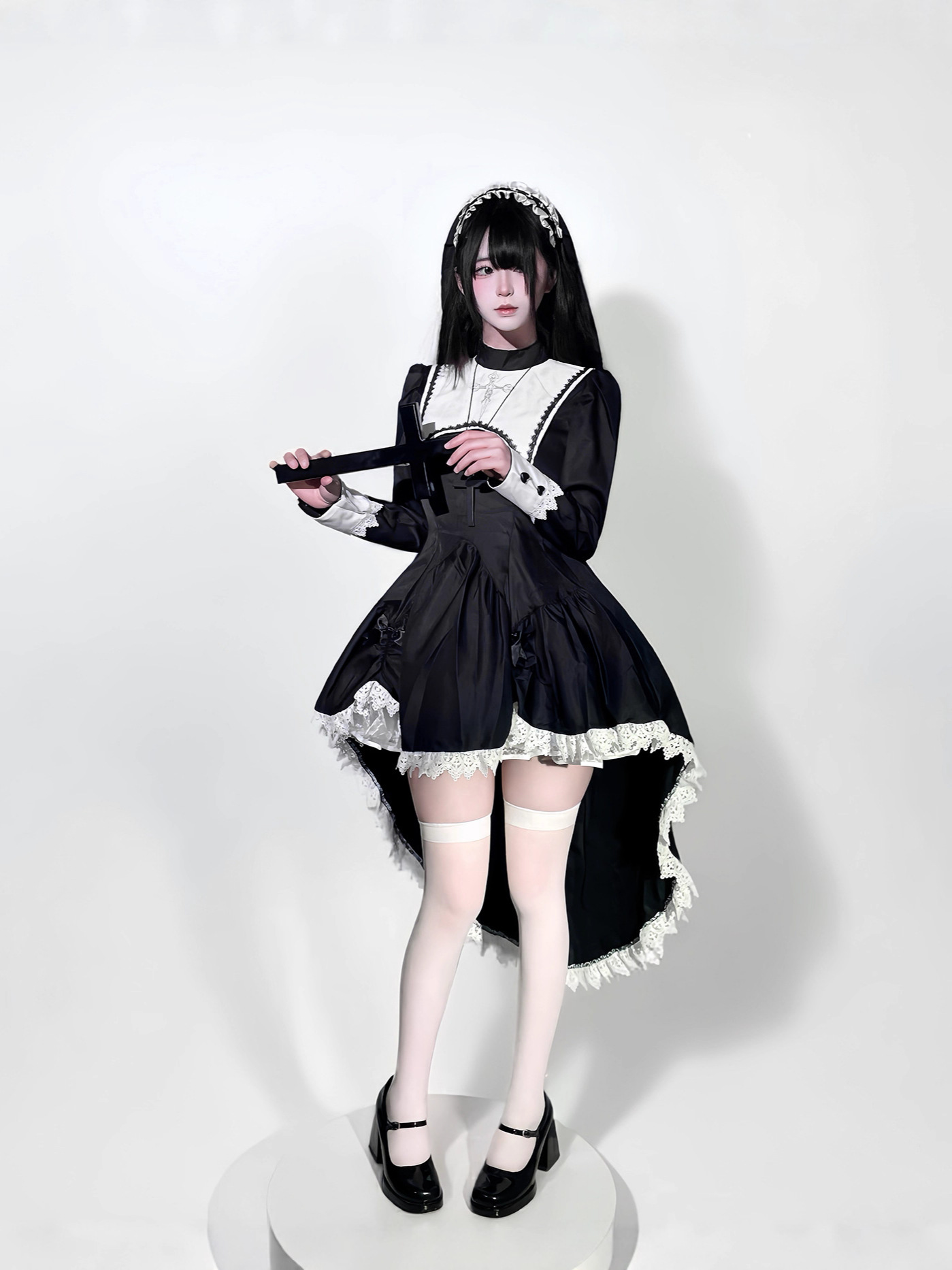 Costume de nonne d'halloween e - Anime Cosplay Nun avis et prix