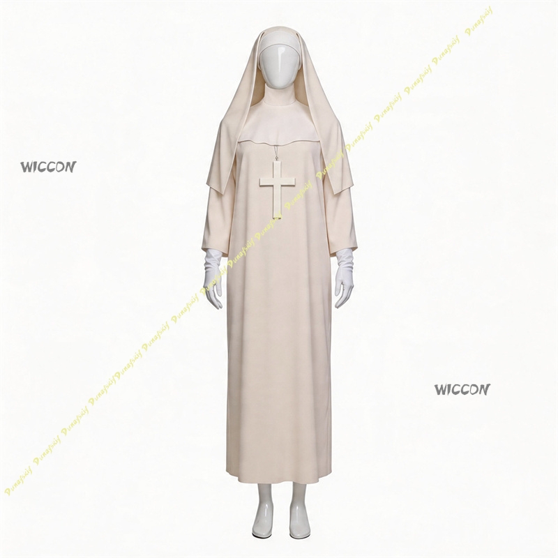 Costume de cosplay de nonne bl - Anime Cosplay Nun avis et prix