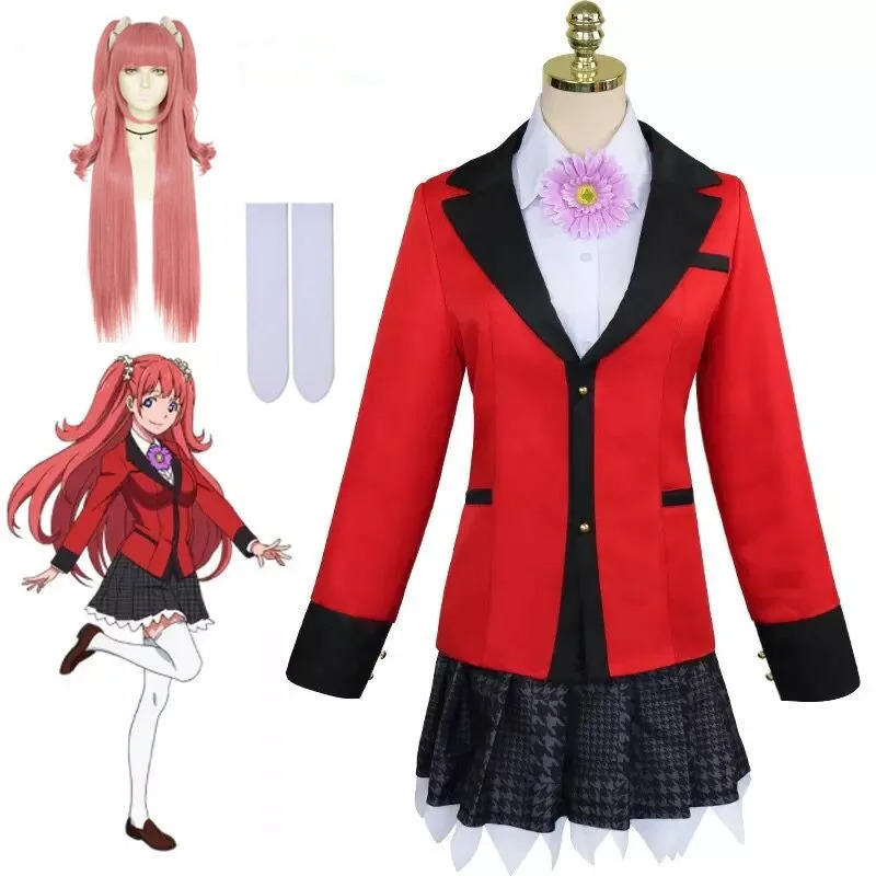 Anime Yumemite Jabami Yumeko C - Anime Cosplay Kakegurui avis et prix