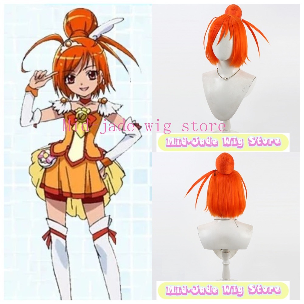 Perruque de cosplay Smile PreC - Anime Cosplay Orange Hair avis et prix