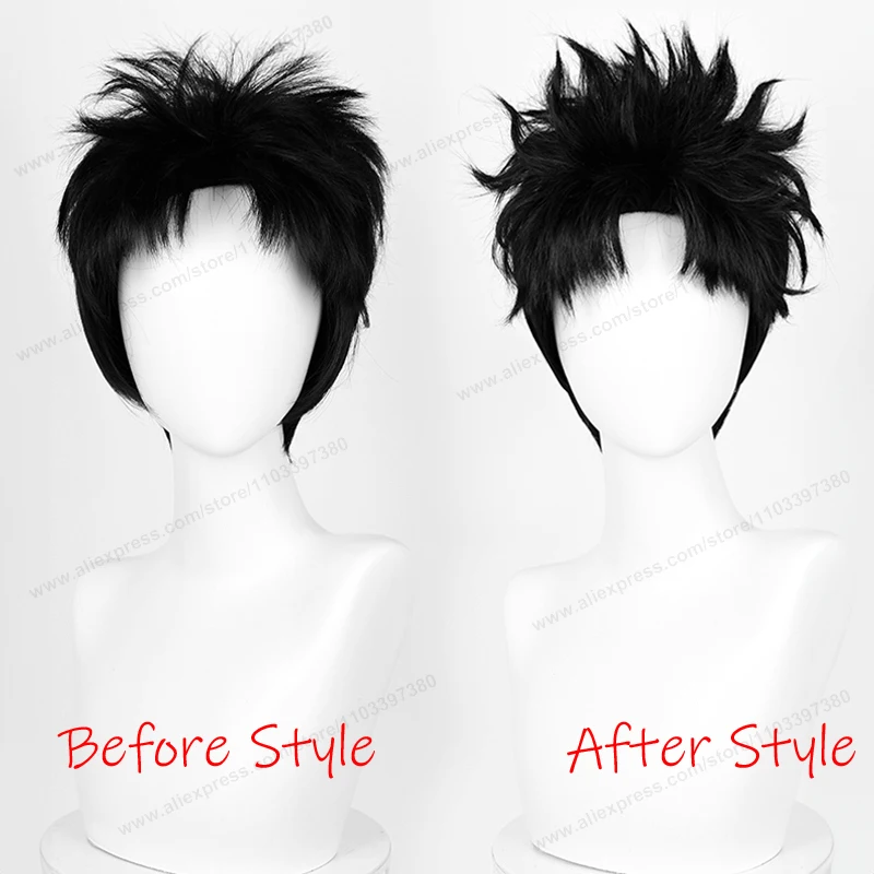 Okarun Cosplay perruque synthé - Anime Cosplay Obito avis et prix